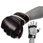 Перчатки для MMA PowerPlay 3056 черные XL (PP_3056_XL_Black), Вес: 4.3 унций, Размер: XL