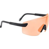 Баллистические очки Swiss Eye Defense оранжевое стекло черный 40412, Цвет оправы: Чёрный, Цвет линз: Оранжевый