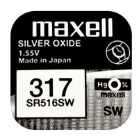 Батарейка Maxell SR516SW 1PC EU MF (6813371), изображение 2