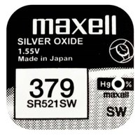 Батарейка Maxell SR521SW 1PC EU MF (6813370), изображение 2