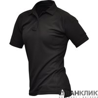 Футболка-поло тактическая женская Vertx p.S (черная) (4010BKP)