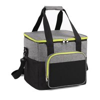 Термосумка Time Eco TE-320S, 20 л серый/черный (6215028111575BGREY), Цвет : Серый/Чёрный