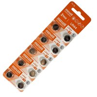 Батарейка Maxell LR44 Blister 1x10 шт (6813430)