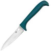 Кухонный нож Spyderco Counter Critter Blue (K21PBL), Тип режущей кромки: Гладкое лезвие