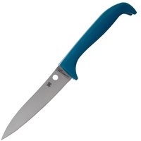 Кухонный нож Spyderco Counter Puppy Blue (K20PBL), Тип режущей кромки: Гладкое лезвие