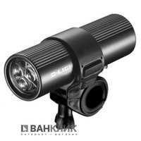 Фара CG-113W1 с батарейками, черная, 3 диода, 2 режима 13883