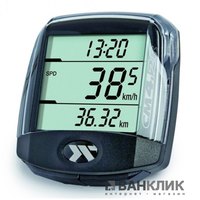 Велокомпьютер Ciclo blackline CM 4.2HR беспров+пульс(35 функций) 1615