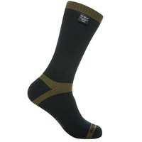 Носки водонепроницаемые Dexshell Trekking 39-42 зеленая полоска (DS636M), Размеры: 39-42