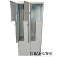 Одежный шкаф Ferocon ШМО 24-03-08х18х05-Ц-7035