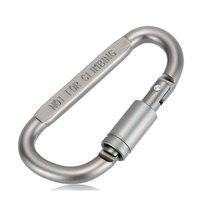 Карабин алюминиевый D-Ring