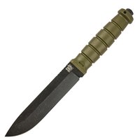 Нож тактический Skif Predator 2.0 BSW Olive (FBL-002BSWOL), Покрытие клинка: Black Stonewashed, Цвет : Olive