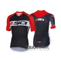 Велофутболка мужская Sidi Dino 3 Jersey No.2148 Black/Red XL ЦБ0001043