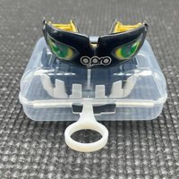 Капа для боксу OPRO Instant Eyes (вік 11+) Black/Green (art.102524001), зображення 4