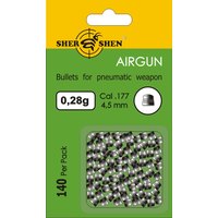 Свинцовые пульки Shershen 0,28г 140 шт
