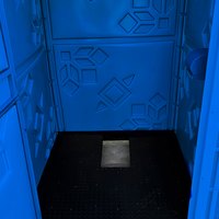 Туалетна кабіна Техпром Під вигрібну яму Синій (бт906), зображення 5