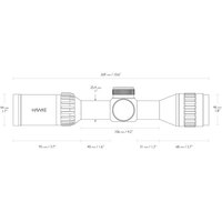 Прицел оптический Hawke Airmax 2-7x32 AO (AMX) 922464, изображение 4