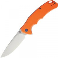 Карманный нож Artisan Tradition orange (1702P-OE), Цвет : Оранжевый, Марка стали: D2, Материал рукояти: Стеклотекстолит (G10)