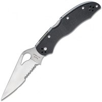 Карманный нож Spyderco Byrd Harrier 2 полусеррейтор (BY01GPS2)