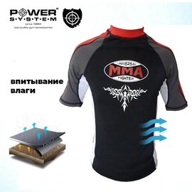 Рашгард для MMA Power System 004 Scorpio L Black/Red (MMA-004_L_Red-Black), Размер: L, изображение 6