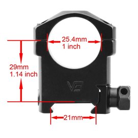Кольца Vector Optics Mark 1" High SCTM-56, изображение 2
