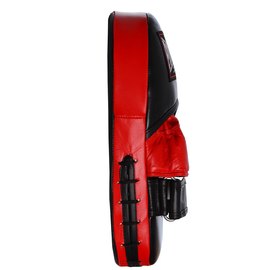 Лапы боксерские PowerPlay 3063 черно-красные кожа [пара] (PP_3063_Black_Red), изображение 5