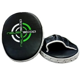 Лапы боксерские PowerPlay 3073 черно-зеленые PU [пара] (PP3073_Black/Green), изображение 5