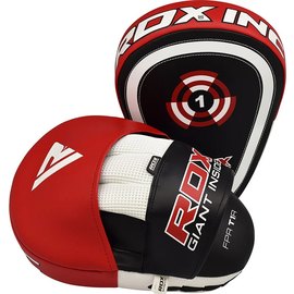 Лапы боксерские RDX Gel Focus Red (179_11001), изображение 3