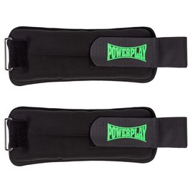 Манжеты-утяжелители универсальные PowerPlay 4335 1кг*2шт черные (PP_4335_1kg_Black), Вес одного утяжелителя, кг: 1 кг, изображение 2