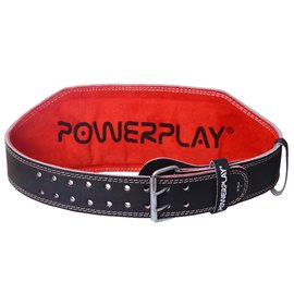 Пояс для тяжелой атлетики PowerPlay 5053 черно-красный XS (PP_5053_XS_Black), Размер: XS, изображение 2