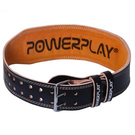 Пояс для тяжелой атлетики PowerPlay 5084 черно-желтый L (PP_5084_L_Black), Размер: L, изображение 3