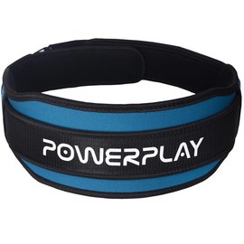 Пояс для тяжелой атлетики PowerPlay 5545 сине-черный (неопрен) XL (PP_5545_XL_Blue), Размер: XL