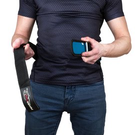 Пояс для тяжелой атлетики PowerPlay 5545 сине-черный (неопрен) L (PP_5545_L_Blue), Размер: L, изображение 6