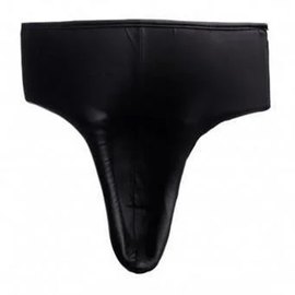 Защита паха PowerPlay 3037 черный PU S (PP_3037_S_Black), Размер: S, Цвет: Чёрный, изображение 2