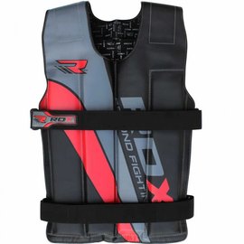 Жилет утяжелітельную RDX Red 18 кг (540_20302)