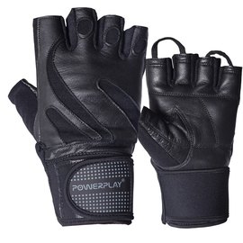 Рукавички для залу PowerPlay 1064 чорні XL (PP_1064_XL_Black), Розмір: XL, Колір: Чорний