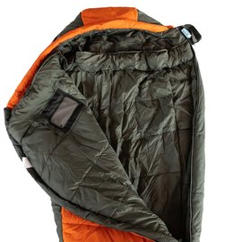 Спальный мешок Tramp Oimyakon Regular кокон правый TRS-048R-R, Сторона застежки: Правая, Цвет : Orange, изображение 4