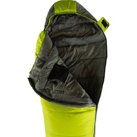 Спальный мешок Tramp Voyager Compact правый TRS-052C-R, Сторона застежки: Правая, Цвет : Green/Grey, изображение 3