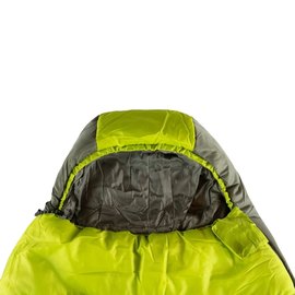 Спальный мешок Tramp Voyager Compact правый TRS-052C-R, Сторона застежки: Правая, Цвет : Green/Grey, изображение 4