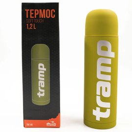Термос Tramp Soft Touch 1,2 л желтый TRC-110-yellow, Цвет: Yellow, изображение 2