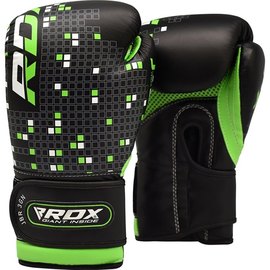 Детские боксерские перчатки RDX Green (790_10125)