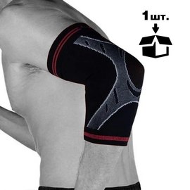 Налокотник спортивный OPROtec Elbow Sleeve XL Black (TEC5748-XL), Размер: XL, Цвет: Чёрный, изображение 2