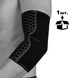 Налокотник спортивный OPROtec Elbow Support S Black (TEC5746-SM), Размер: S, Цвет: Чёрный, изображение 2