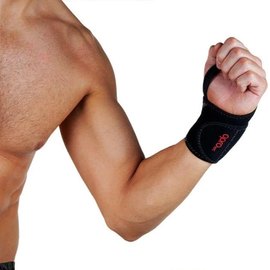 Напульсник на запястье OPROtec Adjustable Wrist Support OSFM Black (TEC5749-OSFM), изображение 3