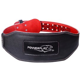Пояс для тяжелой атлетики PowerPlay 5053 черно-красный L (PP_5053_L_Black), Размер: L