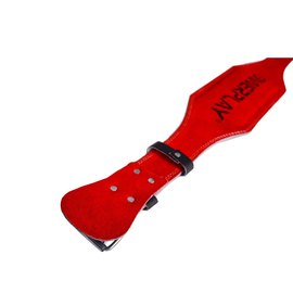 Пояс для тяжелой атлетики PowerPlay 5053 черно-красный M (PP_5053_M_Black), Размер: M, изображение 6