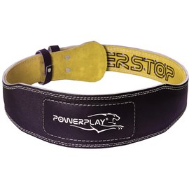 Пояс для тяжелой атлетики PowerPlay 5085 черно-желтый L (PP_5085_Yellow_L), Размер: L