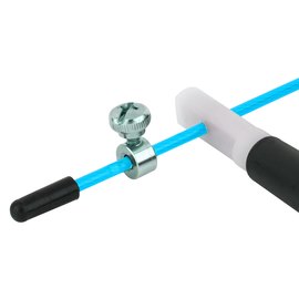 Скакалка скоростная PowerPlay 4202 бирюзовая (PP_4202_Cyan), Цвет: Бирюзовый, изображение 3