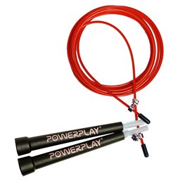 Скакалка скоростная PowerPlay 4202 красная (PP_4202_Red), Цвет: Красный, изображение 2