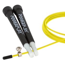Скакалка скоростная PowerPlay 4202 желтая (PP_4202_Yellow), Цвет: Жёлтый, изображение 4