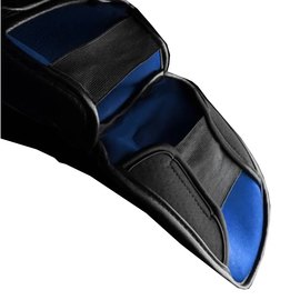 Защита голени и стопы Hayabusa T3 - Black/Blue M (HB_T3_Shinguards_Black_M), изображение 4